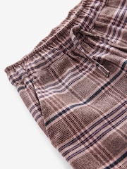 Pink Check Wide Leg Trousers (3-16yrs) - Image 3 of 4