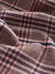 Pink Check Wide Leg Trousers (3-16yrs) - Image 4 of 4