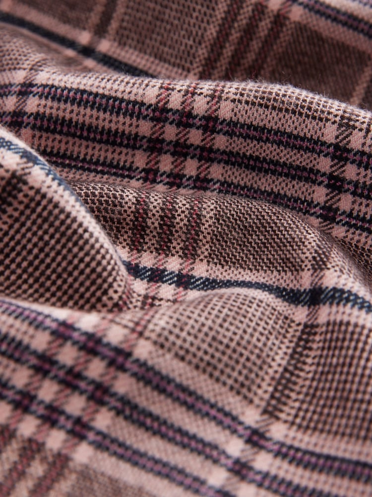 Pink Check Wide Leg Trousers (3-16yrs) - Image 4 of 4