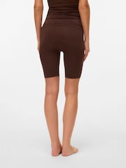 Mamalicious Brown Maternity Seamless Leggings - Image 2 of 4