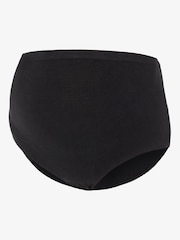 Mamalicious Black Maternity High Waist Control Briefs 2 Pack - Image 3 of 6