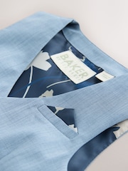 Blau - Baker by Ted Baker – Hemd, Weste und Shorts im Set - Bild 6 von 9