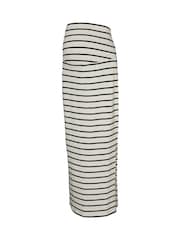 Mamalicious White Maternity Maxi Skirt - Image 5 of 5