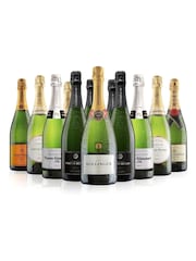Virgin Wines Champagne 12 Bottle Case - Image 1 of 1