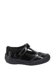 Hush Puppies Infant Rae T-Bar Patent Black Shoes - Image 1 of 3