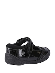 Hush Puppies Infant Rae T-Bar Patent Black Shoes - Image 3 of 3