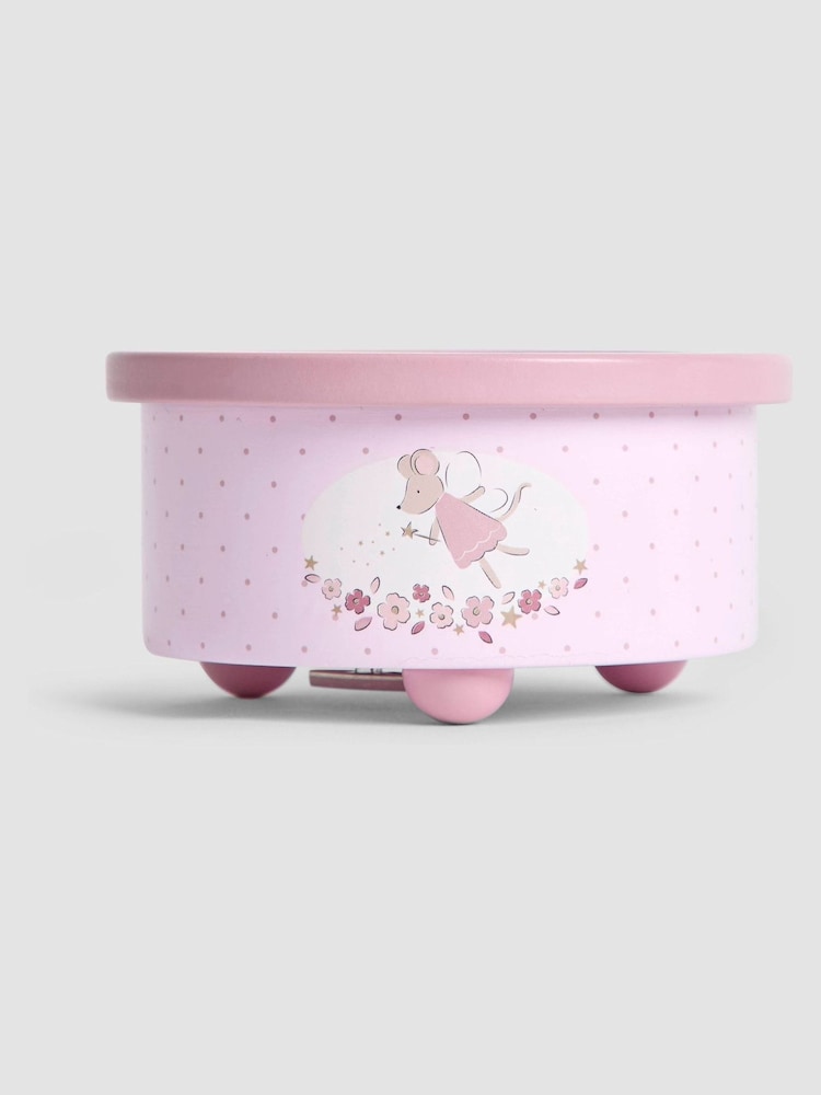 JoJo Maman Bébé Pink Fairy Mouse Music Box - Image 4 of 4