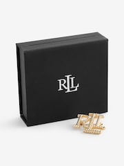 Lauren Ralph Lauren Gold Rope Box Pin - Image 3 of 3