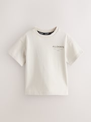 smALLSAINTS Neutral Younger Boys Oversized Underground Crew T-Shirt - Image 5 of 9