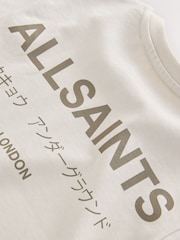 smALLSAINTS Neutral Younger Boys Oversized Underground Crew T-Shirt - Image 9 of 9