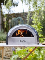 DeliVita Hale Grey Wood Fired Oven - Image 1 of 5
