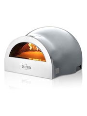 DeliVita Hale Grey Wood Fired Oven - Image 2 of 5