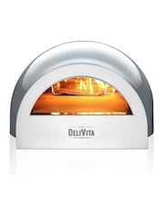 DeliVita Hale Grey Wood Fired Oven - Image 3 of 5