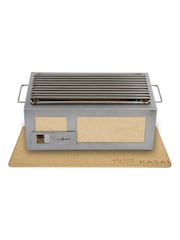 Kasai Grills Silver Medium Long Konro Grill Bundle - Image 2 of 6
