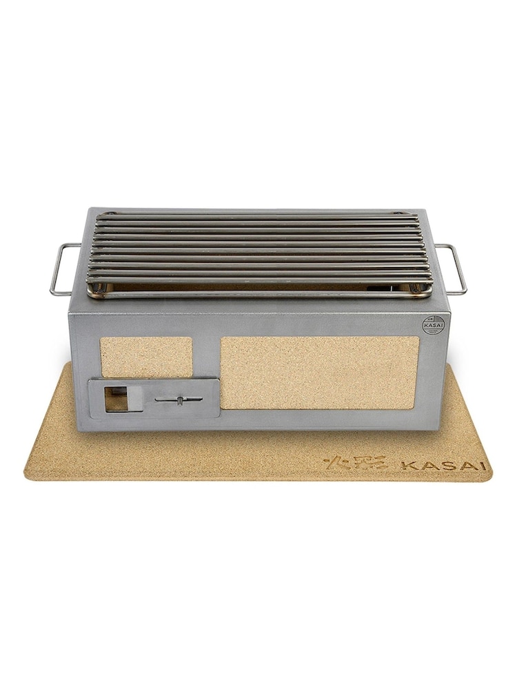 Kasai Grills Silver Medium Long Konro Grill Bundle - Image 2 of 6