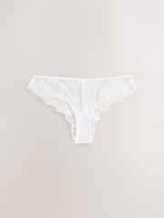 Weiß - Unterhosen aus Spitze, 2er-Pack - Bild 2 von 5