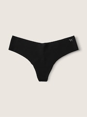 Victoria's Secret PINK Black Thong No Show - Image 1 of 2