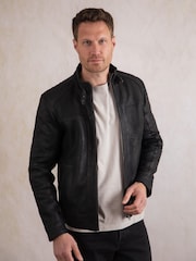 Lakeland Leather Black Wilton Jacket - Image 1 of 7
