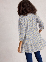 White Stuff Blue 100% Cotton Marta Tunic - Image 2 of 6