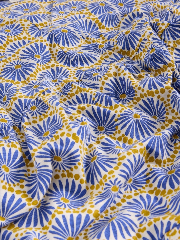 White Stuff Blue 100% Cotton Marta Tunic - Image 6 of 6