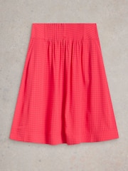 White Stuff Pink Charlotte Midi Skirt - Image 5 of 6