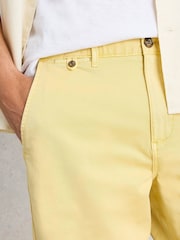 White Stuff Yellow Sutton Chino Shorts - Image 4 of 4
