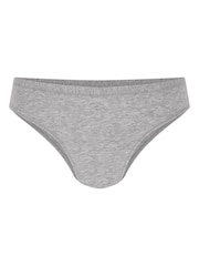 Hunkemöller Grey Cotton Brazilian Knickers - Image 1 of 2
