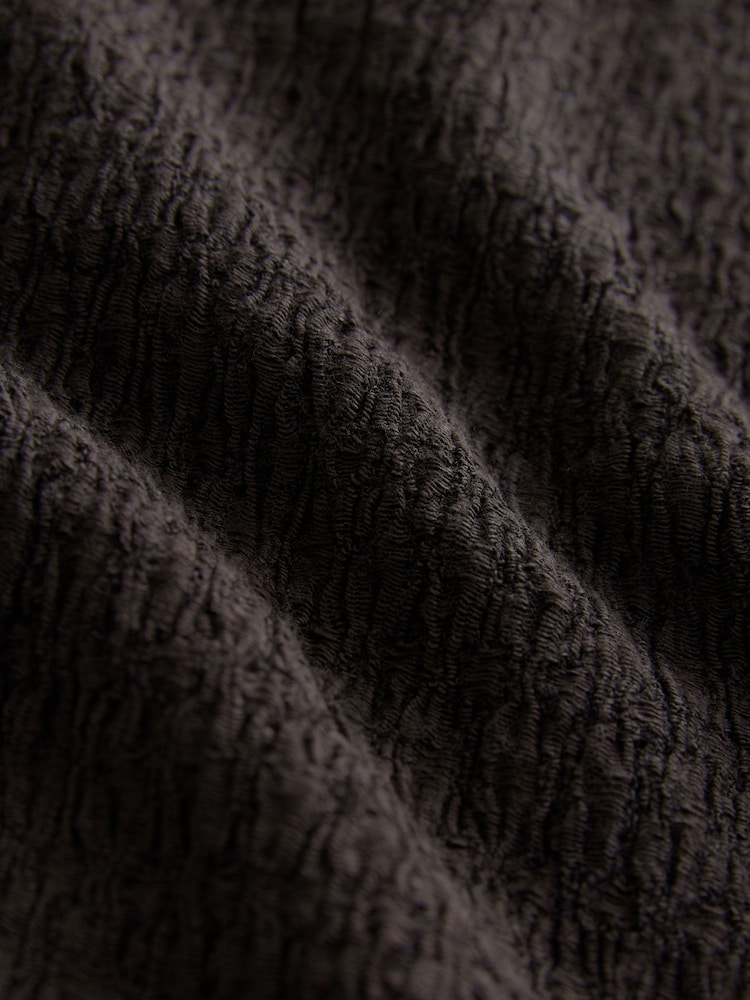 Chocolate Brown Textured Button Through Waistcoat - Image 7 of 7 Chocolate Brown Textured Button Through Waistcoat - Image 7 of 7