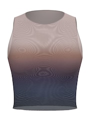 Victoria's Secret Blue Ombre Mesh Cover Up Tank Top - Image 3 of 3