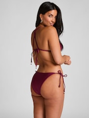 Hunkemöller Red Marrakech Padded Underwired Bikini Top - Image 3 of 4