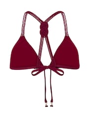 Hunkemöller Red Marrakech Padded Underwired Bikini Top - Image 4 of 4