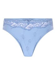 Hunkemöller Blue Brazilian Diva Knickers - Image 4 of 5