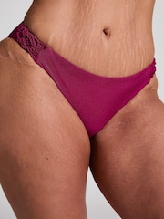 Hunkemöller Red Marrakech Rio Bikini Bottoms - Image 2 of 5