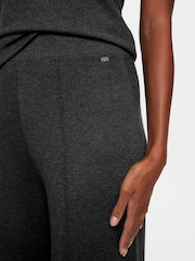 KBX Black Marie Brushed Wide Leg Trousers - Image 4 of 5