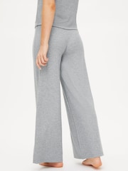 KBX Grey Marie Brushed Wide Leg Trousers - Image 3 of 6