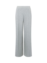KBX Grey Marie Brushed Wide Leg Trousers - Image 5 of 6