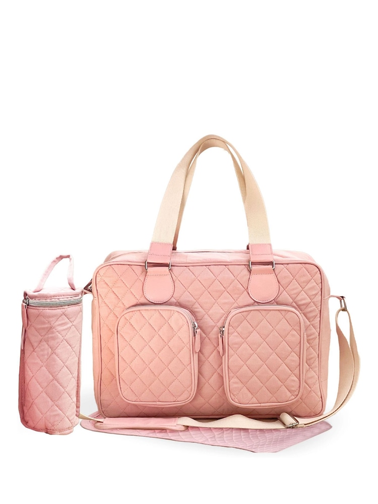 My Babiie Pink Deluxe Changing Bag - Image 1 of 3