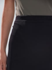 Black Mesh Midi Pencil Skirt - Image 5 of 5