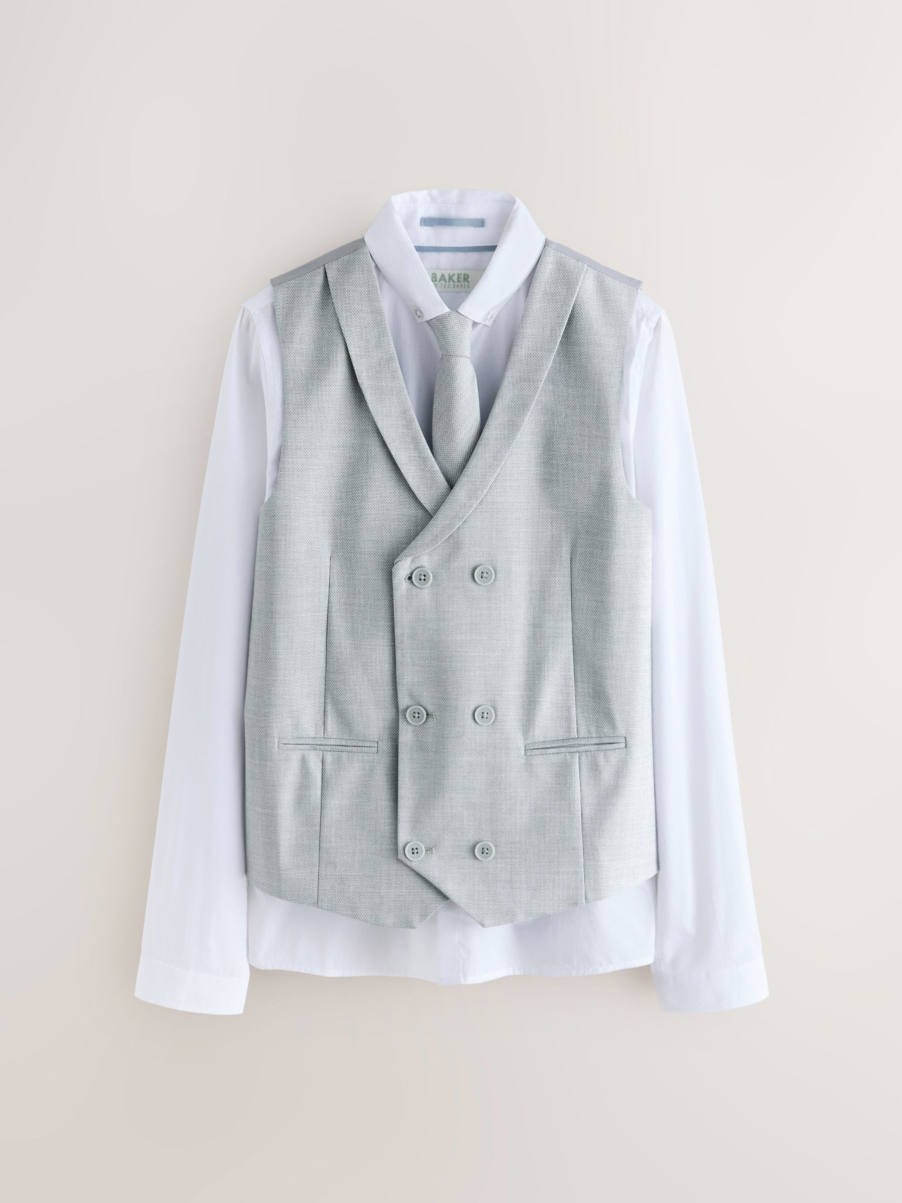 Next：日本 グレー - Baker by Ted Baker ベスト、シャツ、ネクタイ