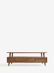 Dark Zaria Lloyd Mango Wood Storage Coffee Table - Image 1 of 5