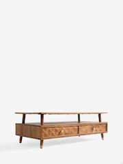 Dark Zaria Lloyd Mango Wood Storage Coffee Table - Image 2 of 5