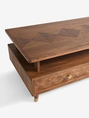 Dark Zaria Lloyd Mango Wood Storage Coffee Table - Image 5 of 5