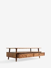 Dark Zaria Lloyd Mango Wood Storage Coffee Table - Image 9 of 11