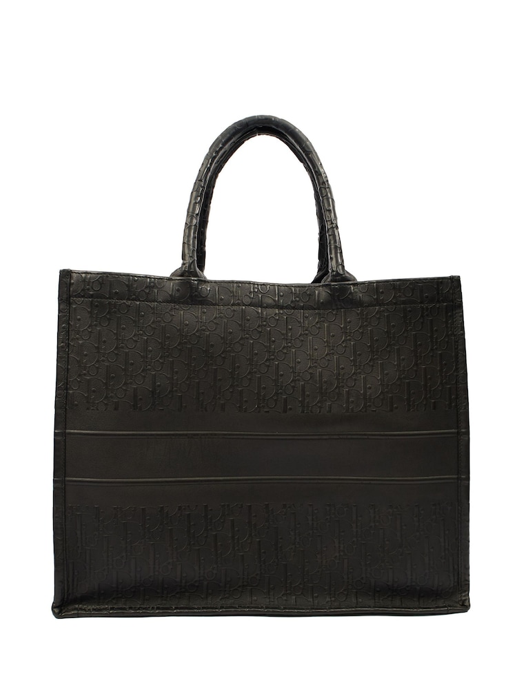 Christian Dior Black Book Tote - Image 2 of 7
