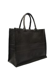 Christian Dior Black Book Tote - Image 3 of 7