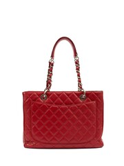 Chanel Red Grand Shopping Tote - Image 2 of 7