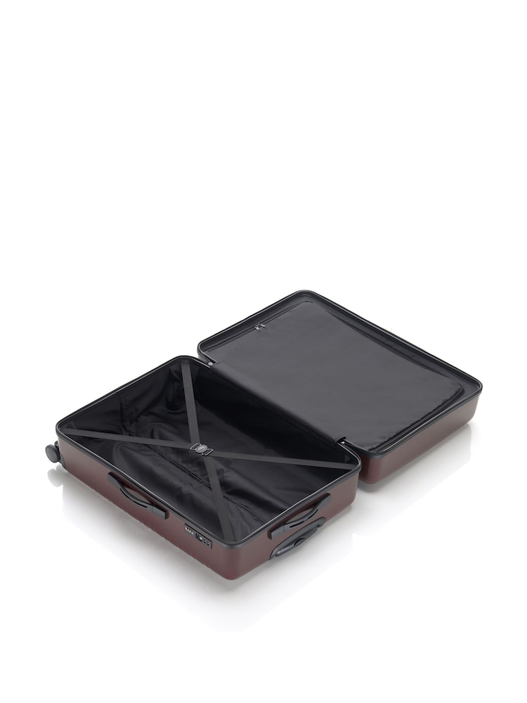 Tripp Red Large Graphite Emboss Horizon Suitcase - Image 4 of 4