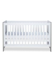 Ickle Bubba Ash Grey White Pembrey Cot Bed - Image 5 of 6
