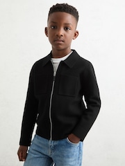 Reiss Black Rivers Cardigan - Image 1 of 4