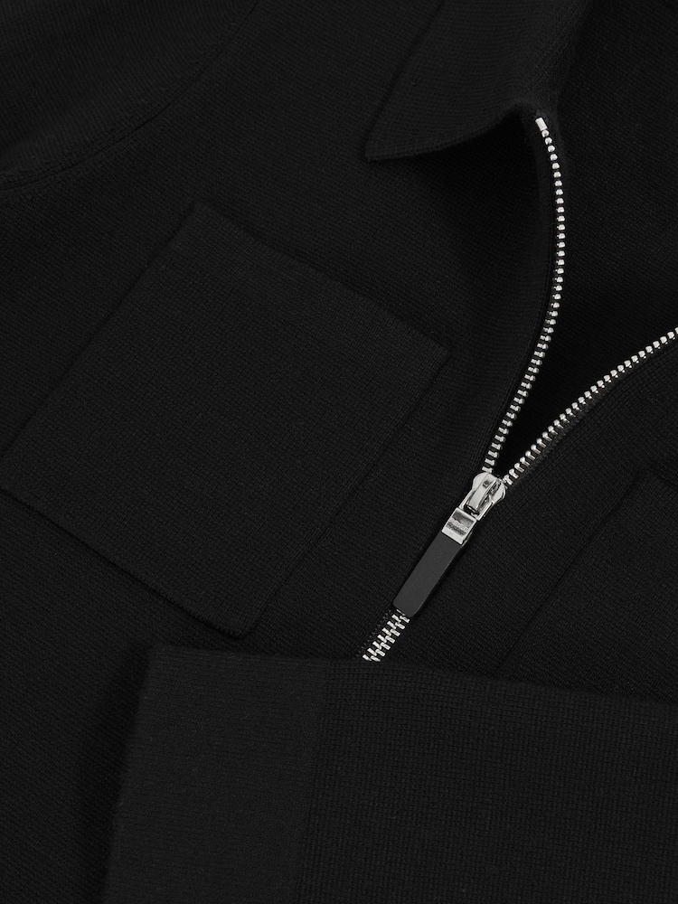 Reiss Black Rivers Cardigan - Image 4 of 4 Reiss Black Rivers Cardigan - Image 4 of 4